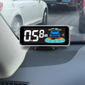 Sistema de segurança de estacionamento com 8 sensores